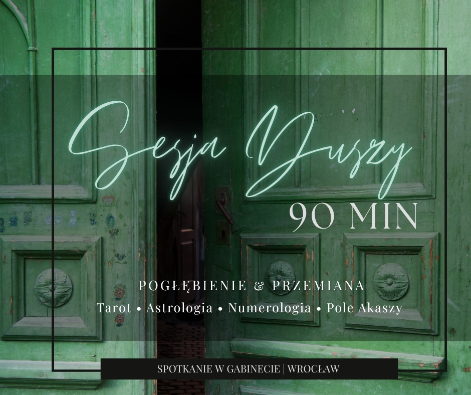 Sesja duszy w gabinecie – 90 min | Pogłębiona (Tarot, astrologia, numerologia, Pole Akaszy)